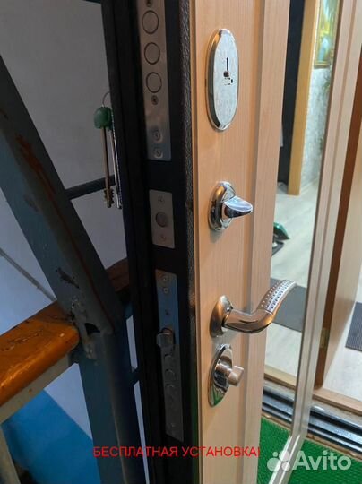 Дверь входная в квартиру с установкой