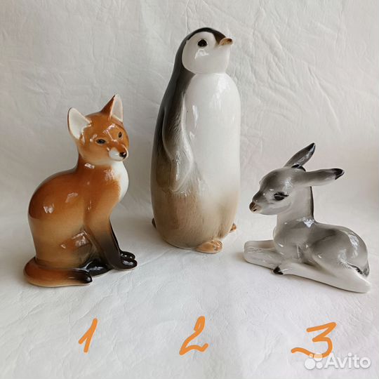 Фарфоровые статуэтки СССР лфз