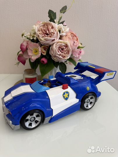 Машинка трансформер Paw Patrol Гонщик в кино