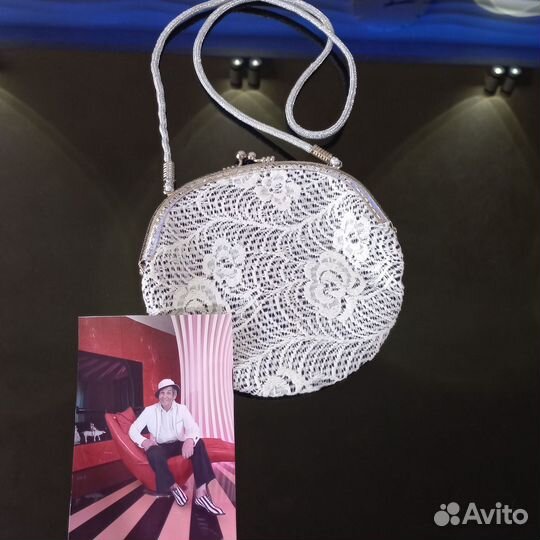 Сумочка ручной работы с автографом бк Алибасова