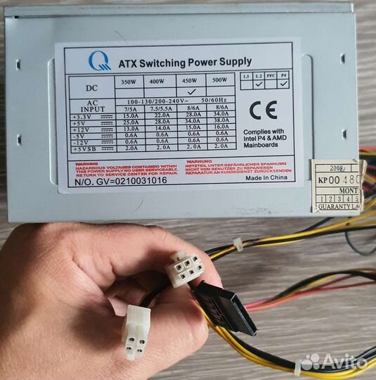 Блоки питания ATX