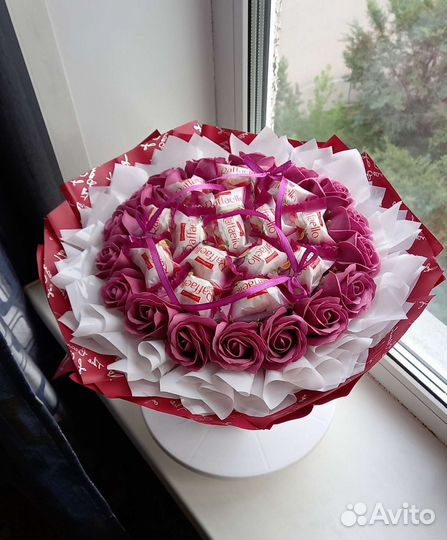 Букет из конфет рафаэлло