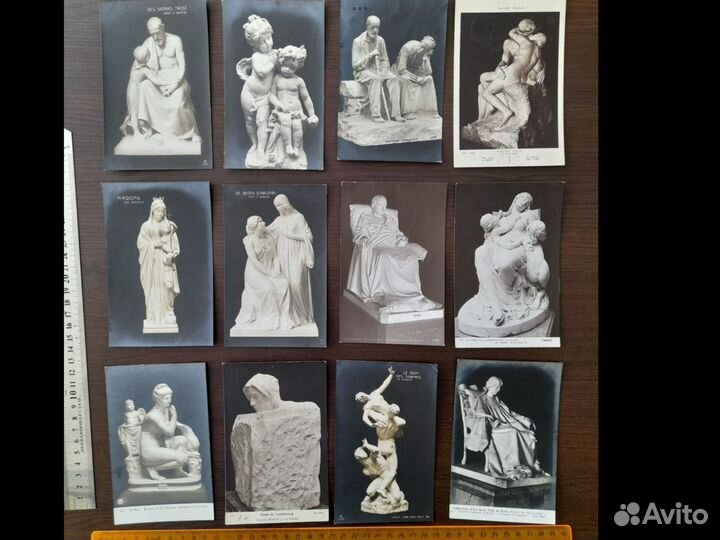 Набор дореволюционных открыток. 50 штук