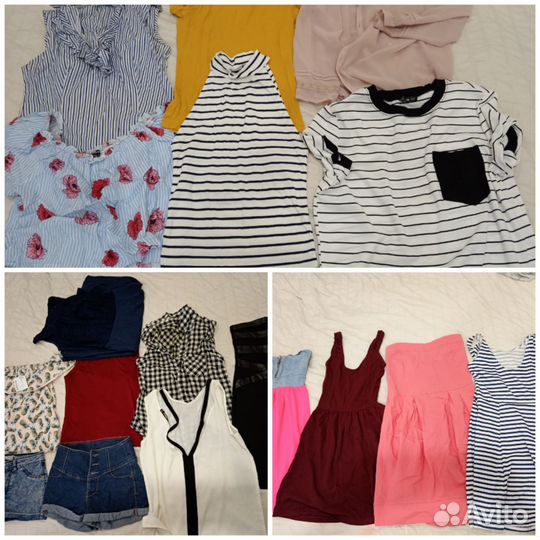 Летние вещи пакетом на девушку/девочку XS, S