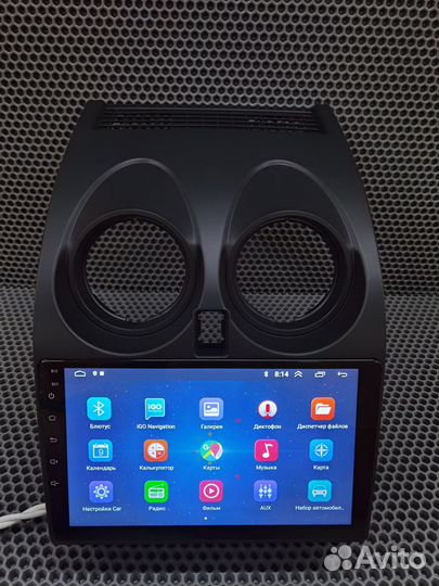 Магнитола Nissan Qashqai j10 Android IPS экран