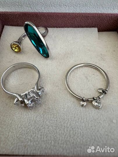 Серебряные кольца
