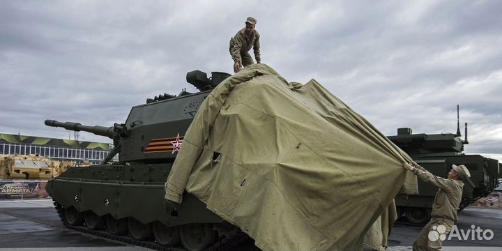 Тент на военный камаз