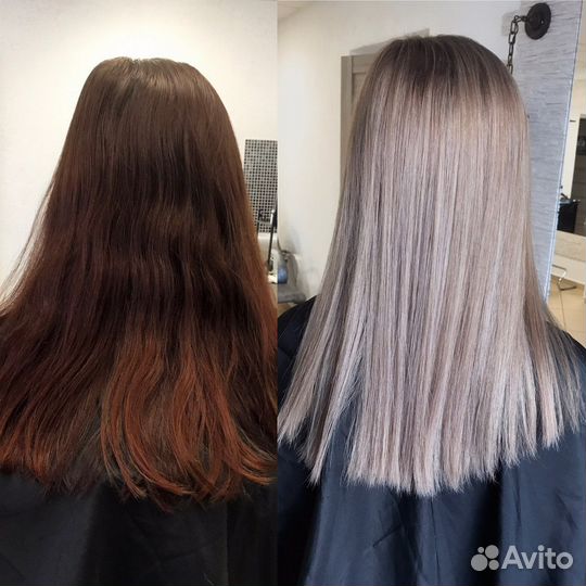 Смывка. Сложное окрашивание