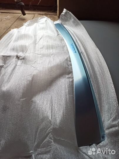 Накладка на бампер Mitsubishi ASX