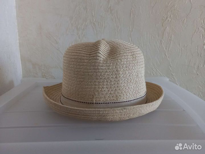 Соломенная шляпа детская zara 51см