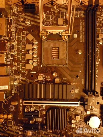 Материнская плата MSI B460M-A PRO