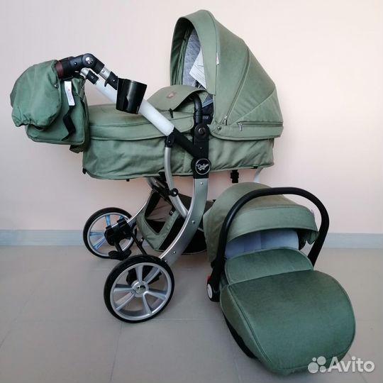 Коляска трансформер 3в1 Dalux 608
