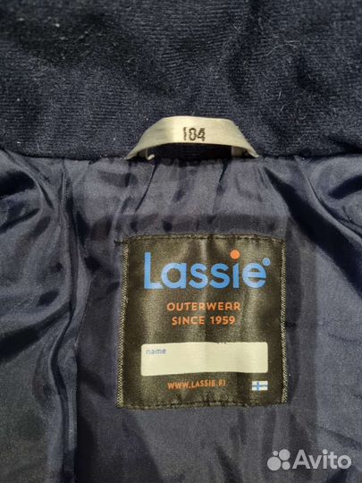Куртка Lassie демисезон для девочки р-р 104