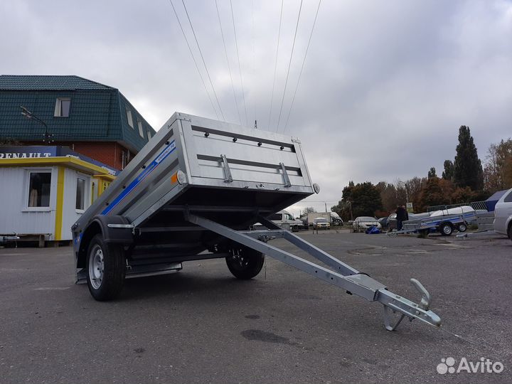 Прицеп 2,5х1,3х0,5 цинк тент700