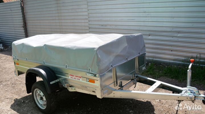 Прицеп сст-7132-2К самосвал тент 300мм