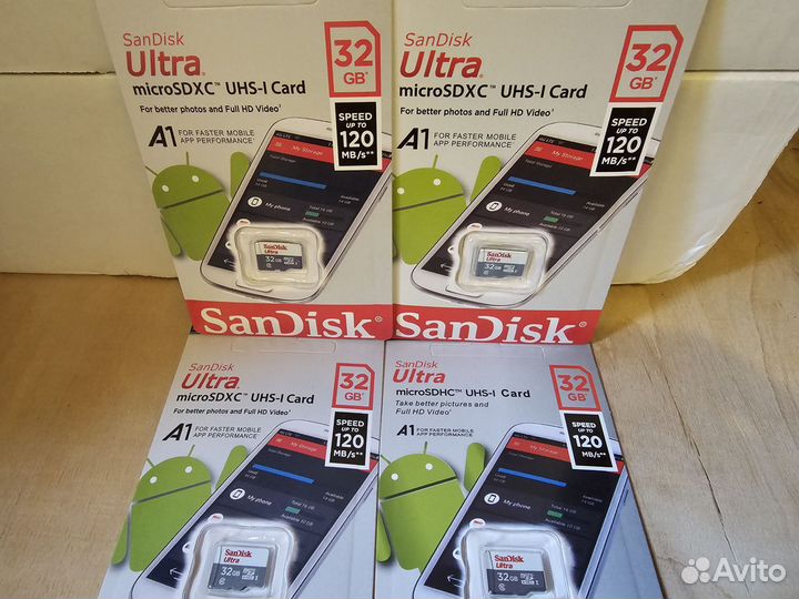 Карты памяти microsd 32гб