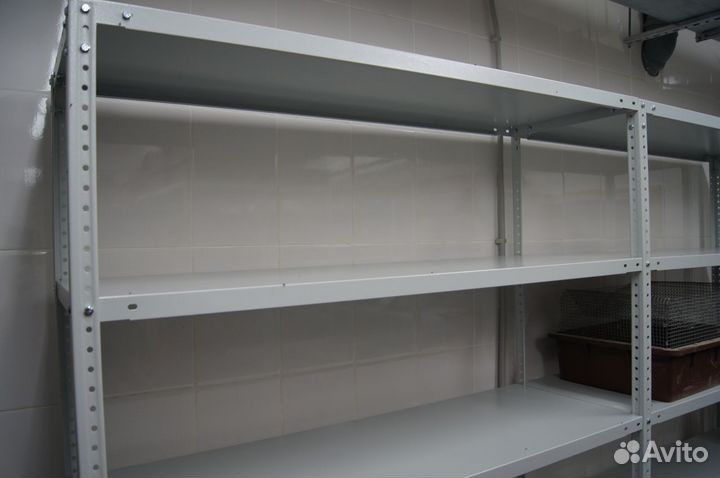 Архивный стеллаж h2000*400*800 мм, 3 полки