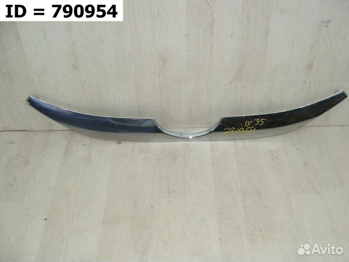 Накладка решетки радиатора хром Hyundai ix35