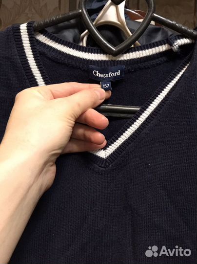 Жилетка для мальчика школьная 152