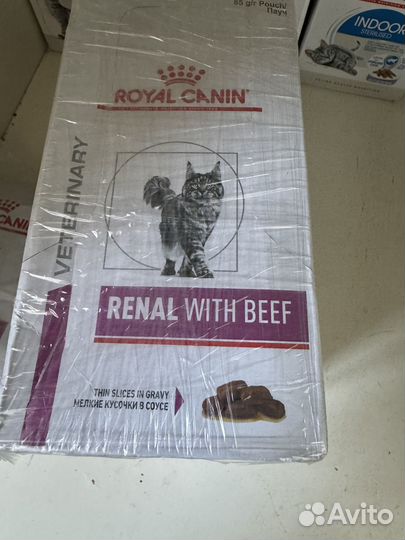 Корм для кошек влажный renal royal canin