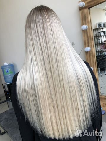 Окрашивание волос + стрижка+укладка