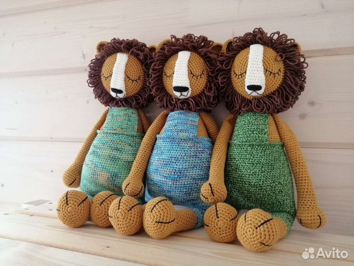 Вязаные игрушки, ручная работа