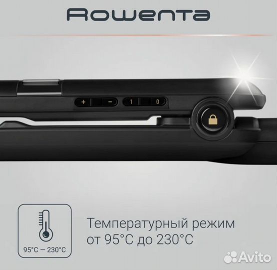 Выпрямитель для волос rowenta