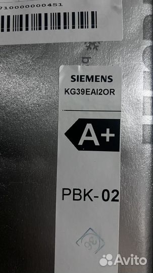 Холодильник siemens