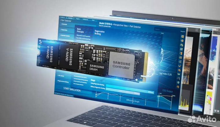 SSD Samsung 980 pro pm9a1 Kingston KC3000 1tb