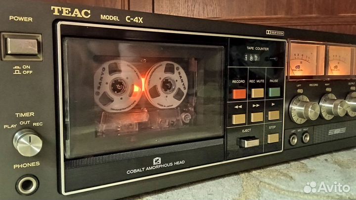 Двухскоростная кассетная дека Teac C-4X