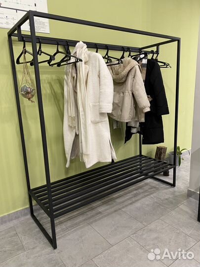 Вешало Стойка для одежды лофт