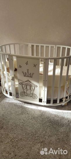 Детская кроватка трансформер 5 в 1