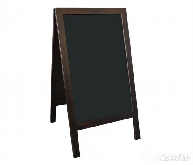 Штендер Меловой 1000*550 Односторонний Палисандр