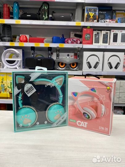 Наушники с ушками CAT STN-28
