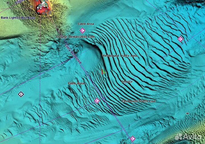 Карта глубин для эхолота
