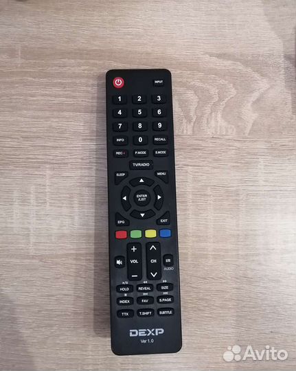 Пульт для телевизора Dexp