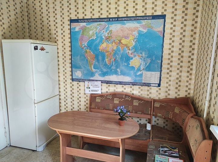 Комната 22 м² в 1-к., 1/17 эт.