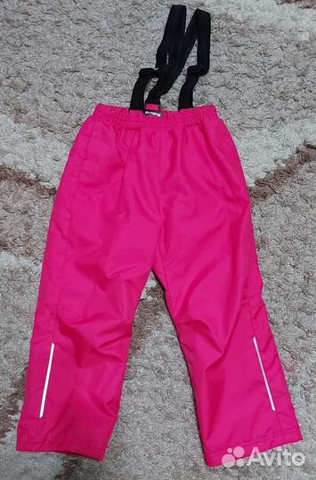 Костюм утепленный и штаны для девочки 116