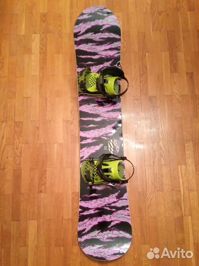 Сноуборд Nitro Shield Tigre и крепления Ride EX