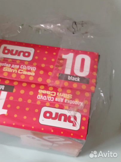 Футляры для CD дисков, новые