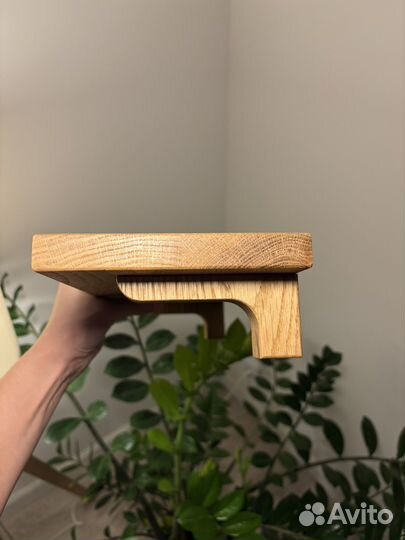 Полка деревянная (дуб) 40*15*2см