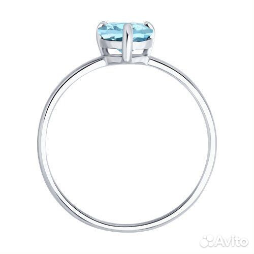 Кольцо sokolov из серебра, 92014661, р.16,5