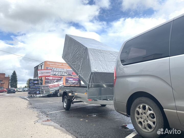 Прицеп сст 7132-08-У (Подъемный Борт и Тент 1.2)