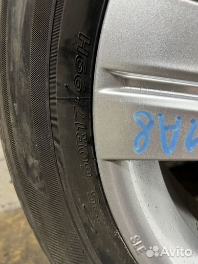 Запасное колесо 225/60R17 Kia Sportage 3 10-16г