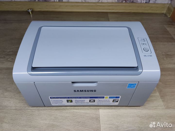 Принтер лазерный Samsung ML-2160 Новый пробег 560