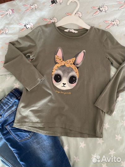 Лонгслив H&M 110/116