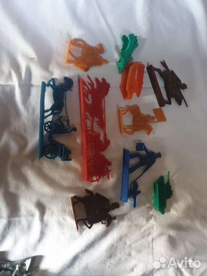 Оловянные солдатики ссср.Пластиковые солдатики