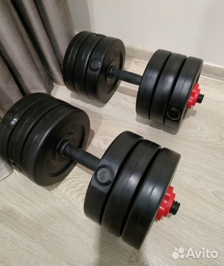 Гантели разборные 30 кг новые