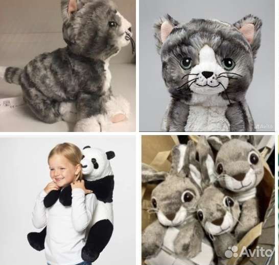 Кот, тиранозавр, дино IKEA