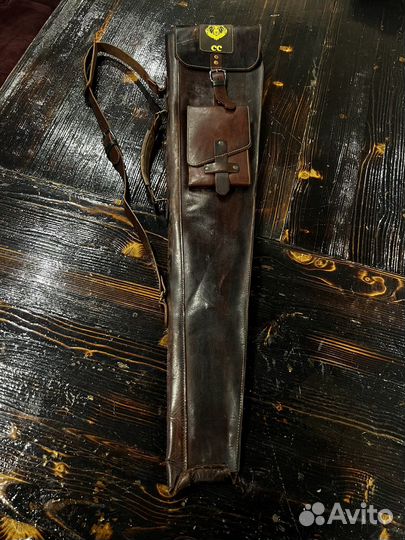 Кожаный чехол для ружья